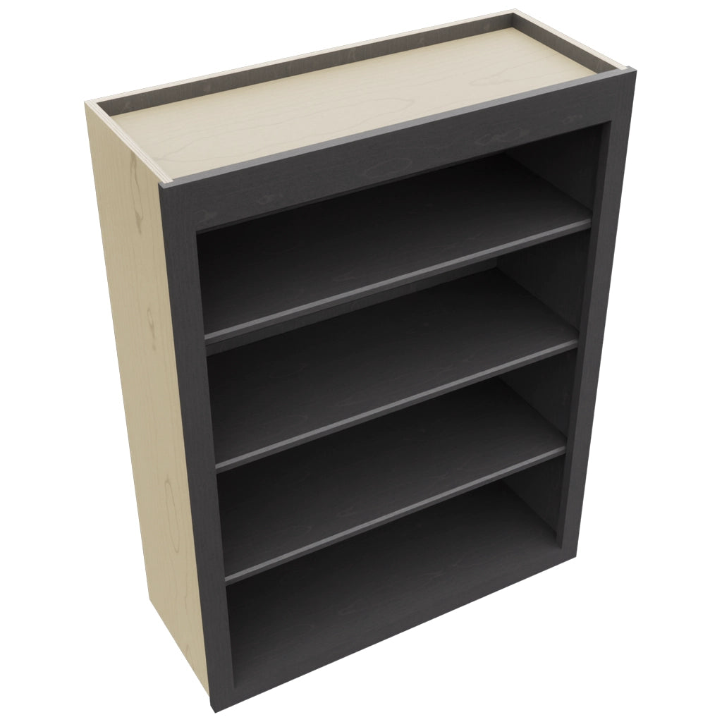 Fabuwood Galaxy Cobblestone WOS3039 Wall Open Shelf, Top View