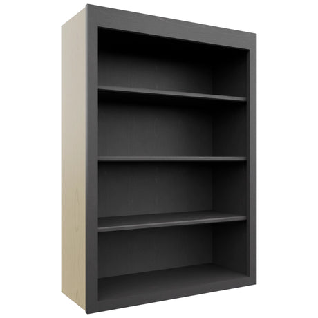 Fabuwood Galaxy Cobblestone WOS3042 Wall Open Shelf, Front View
