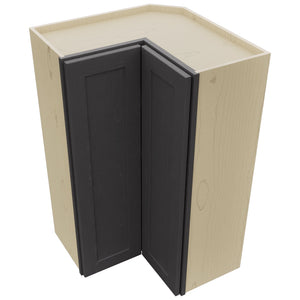 Fabuwood Galaxy Cobblestone WPC2439 Wall Corner Pie Cabinet, Top View