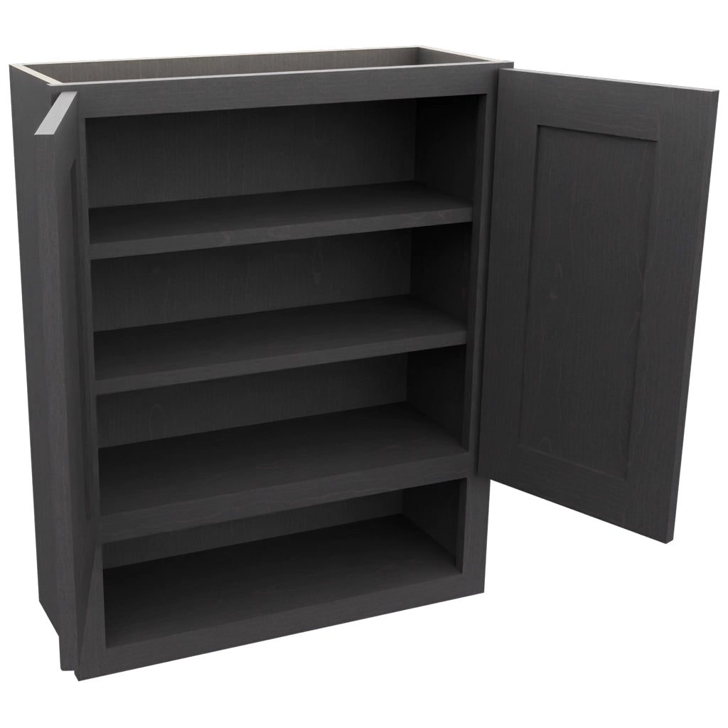 Fabuwood Galaxy Cobblestone WVS2430 Vanity Wall Storage, Open View
