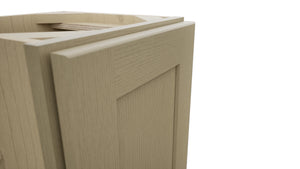 Fabuwood Galaxy Desert Oak B12FD-12D Base Full Door Cabinet, Detail View