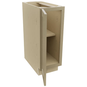 Fabuwood Galaxy Desert Oak B12FD Base Full Door Cabinet, Open View