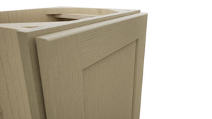 Fabuwood Galaxy Desert Oak B15FD-12D Base Full Door Cabinet, Detail View