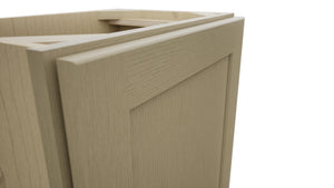 Fabuwood Galaxy Desert Oak B18FD-12D Base Full Door Cabinet, Detail View