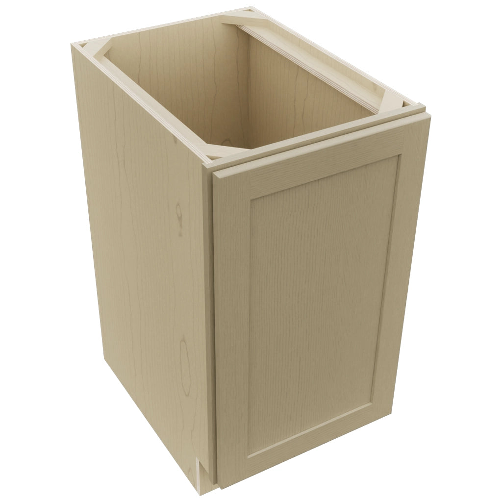 Fabuwood Galaxy Desert Oak B18FD Base Full Door Cabinet, Top View