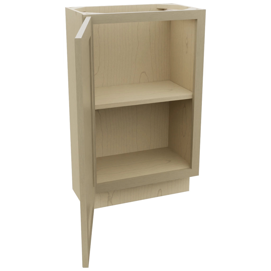 Fabuwood Galaxy Desert Oak B21FD-12D Base Full Door Cabinet, Open View