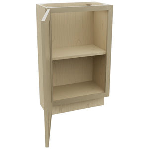 Fabuwood Galaxy Desert Oak B21FD-12D Base Full Door Cabinet, Open View
