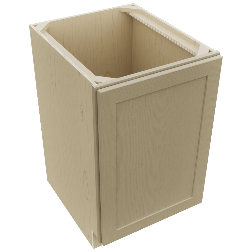 Fabuwood Galaxy Desert Oak B21FD Base Full Door Cabinet, Top View