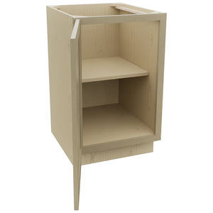 Fabuwood Galaxy Desert Oak B21FD Base Full Door Cabinet, Open View