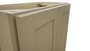 Fabuwood Galaxy Desert Oak B24FD-12D Base Full Door Cabinet, Detail View