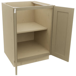 Fabuwood Galaxy Desert Oak B24FD Base Full Door Cabinet, Open View