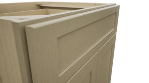 Fabuwood Galaxy Desert Oak B27 Base Standard Cabinet, Detail View