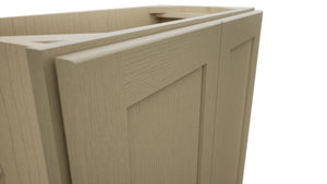 Fabuwood Galaxy Desert Oak B27FD-12D Base Full Door Cabinet, Detail View