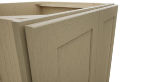 Fabuwood Galaxy Desert Oak B27FD Base Full Door Cabinet, Detail View