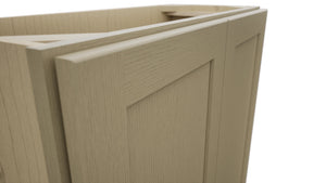 Fabuwood Galaxy Desert Oak B30FD-12D Base Full Door Cabinet, Detail View