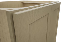 Fabuwood Galaxy Desert Oak B30FD Base Full Door Cabinet, Detail View