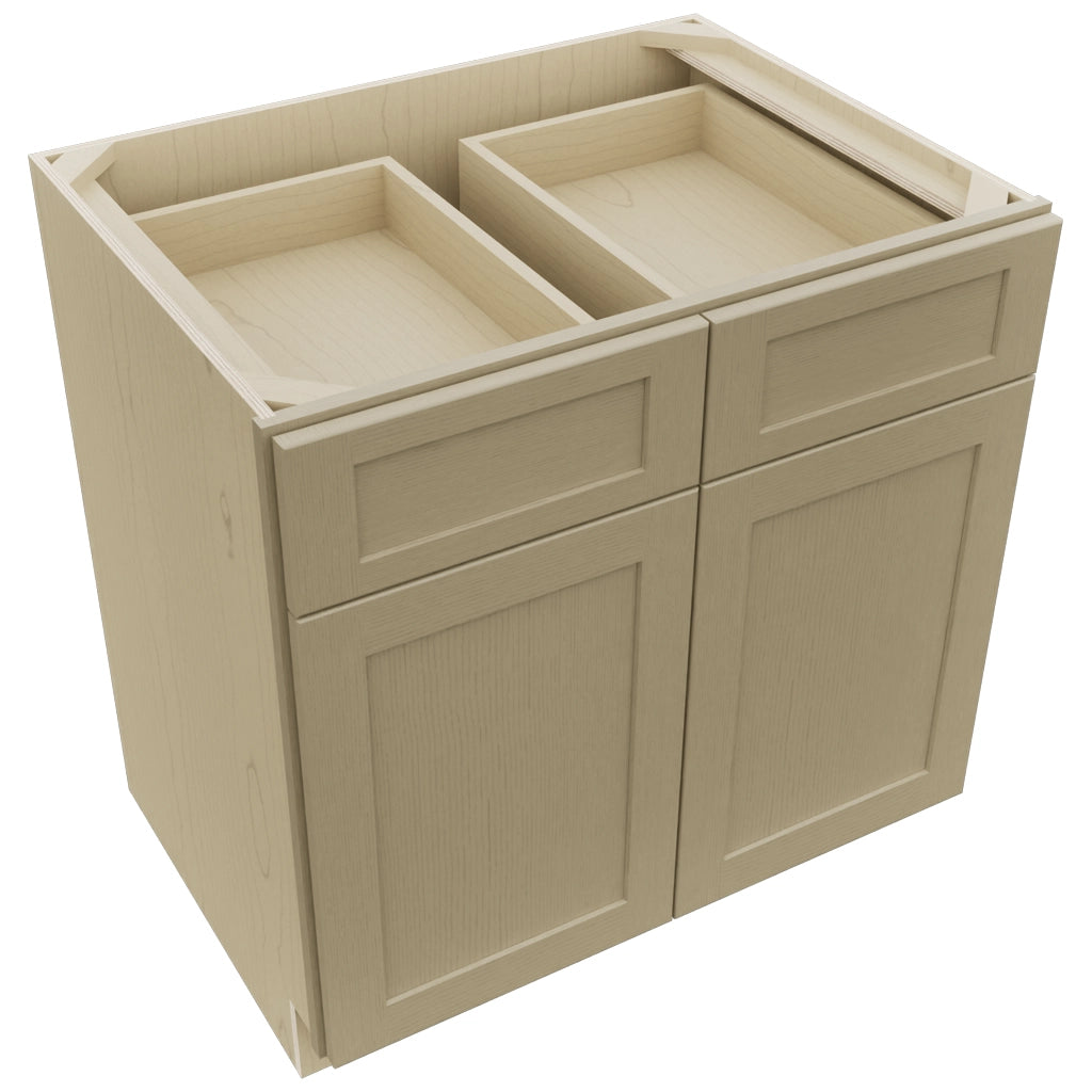Fabuwood Galaxy Desert Oak B33 Base Standard Cabinet, Top View