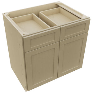 Fabuwood Galaxy Desert Oak B33 Base Standard Cabinet, Top View