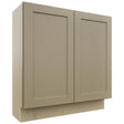 Fabuwood Galaxy Desert Oak B33FD-12D Base Full Door Cabinet, Front View