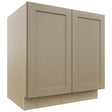 Fabuwood Galaxy Desert Oak B33FD Base Full Door Cabinet, Front View