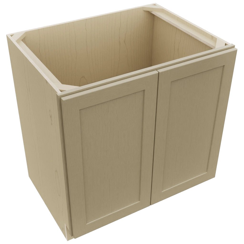 Fabuwood Galaxy Desert Oak B33FD Base Full Door Cabinet, Top View
