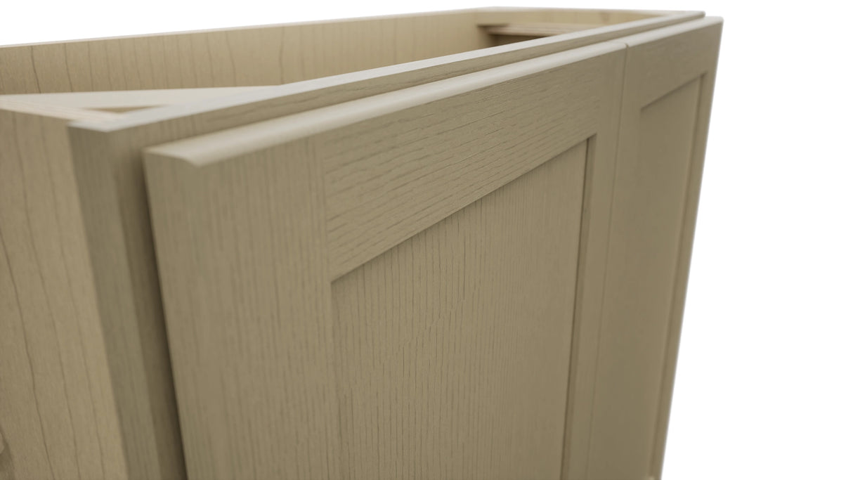 Fabuwood Galaxy Desert Oak B36FD-12D Base Full Door Cabinet, Detail View