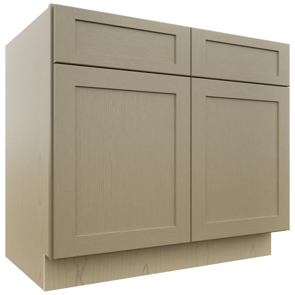 Fabuwood Galaxy Desert Oak B39 Base Standard Cabinet, Front View