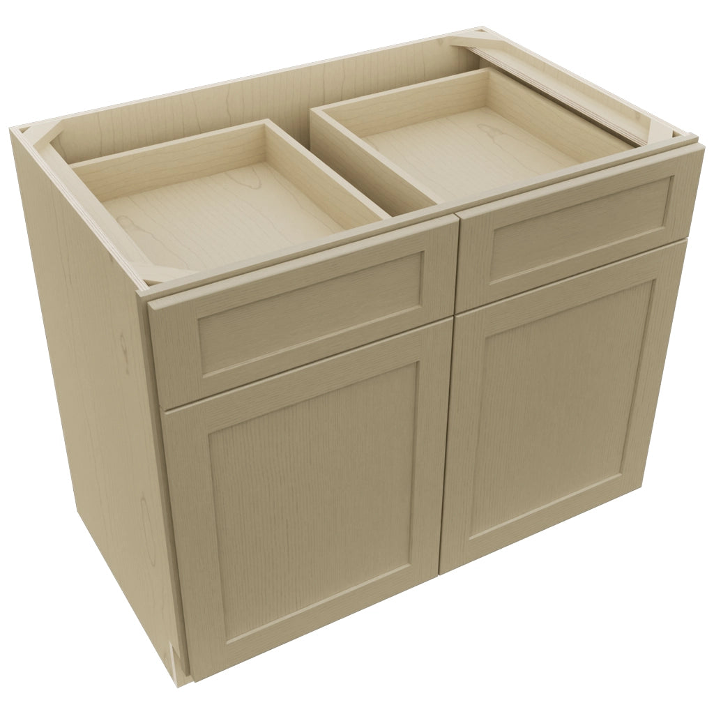 Fabuwood Galaxy Desert Oak B39 Base Standard Cabinet, Top View
