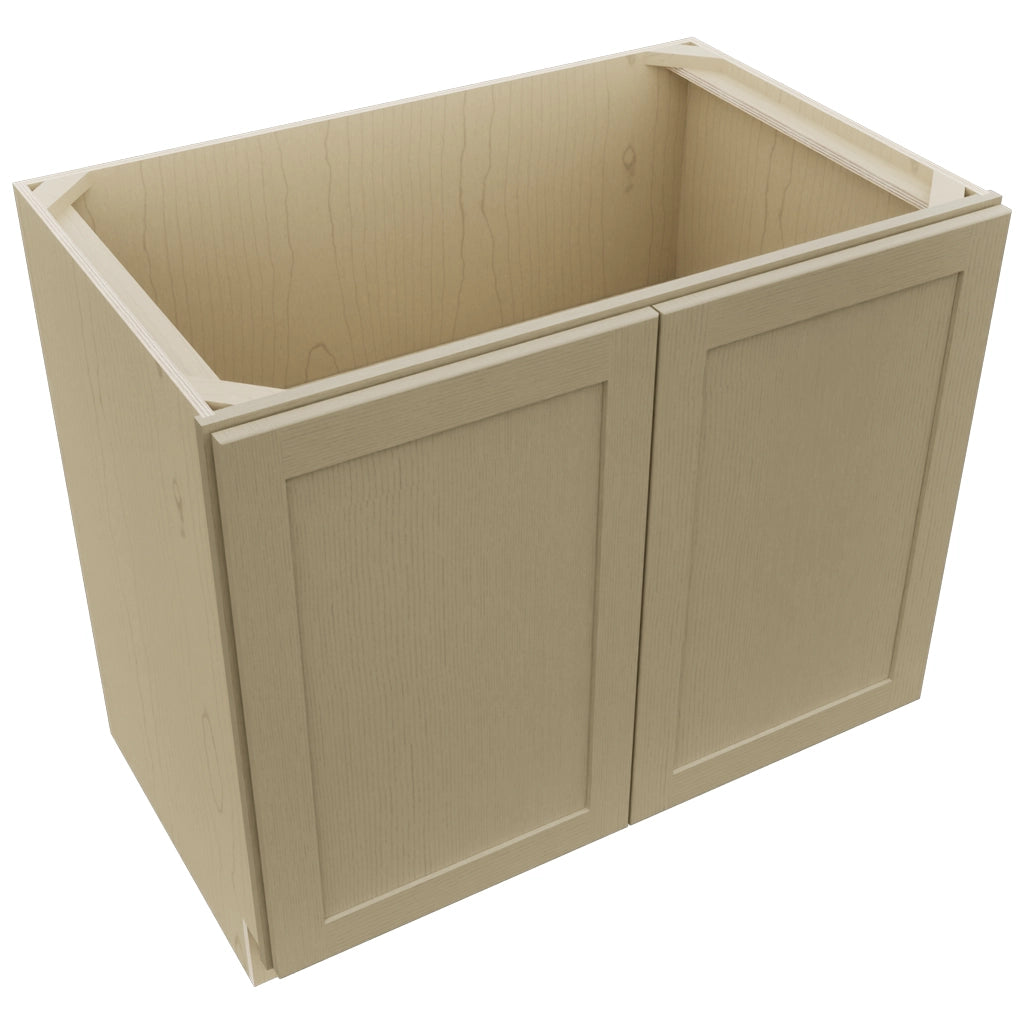 Fabuwood Galaxy Desert Oak B39FD Base Full Door Cabinet, Top View
