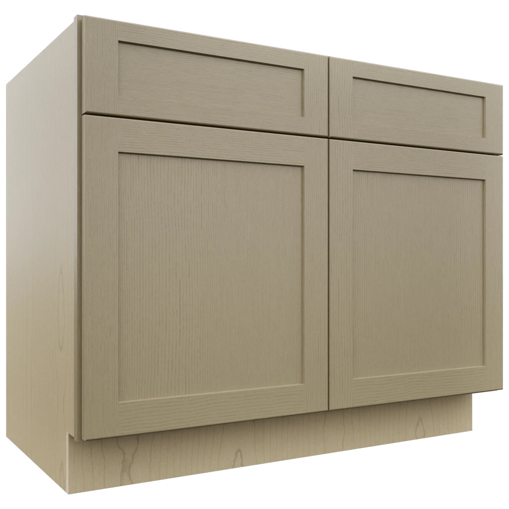 Fabuwood Galaxy Desert Oak B42 Base Standard Cabinet, Front View