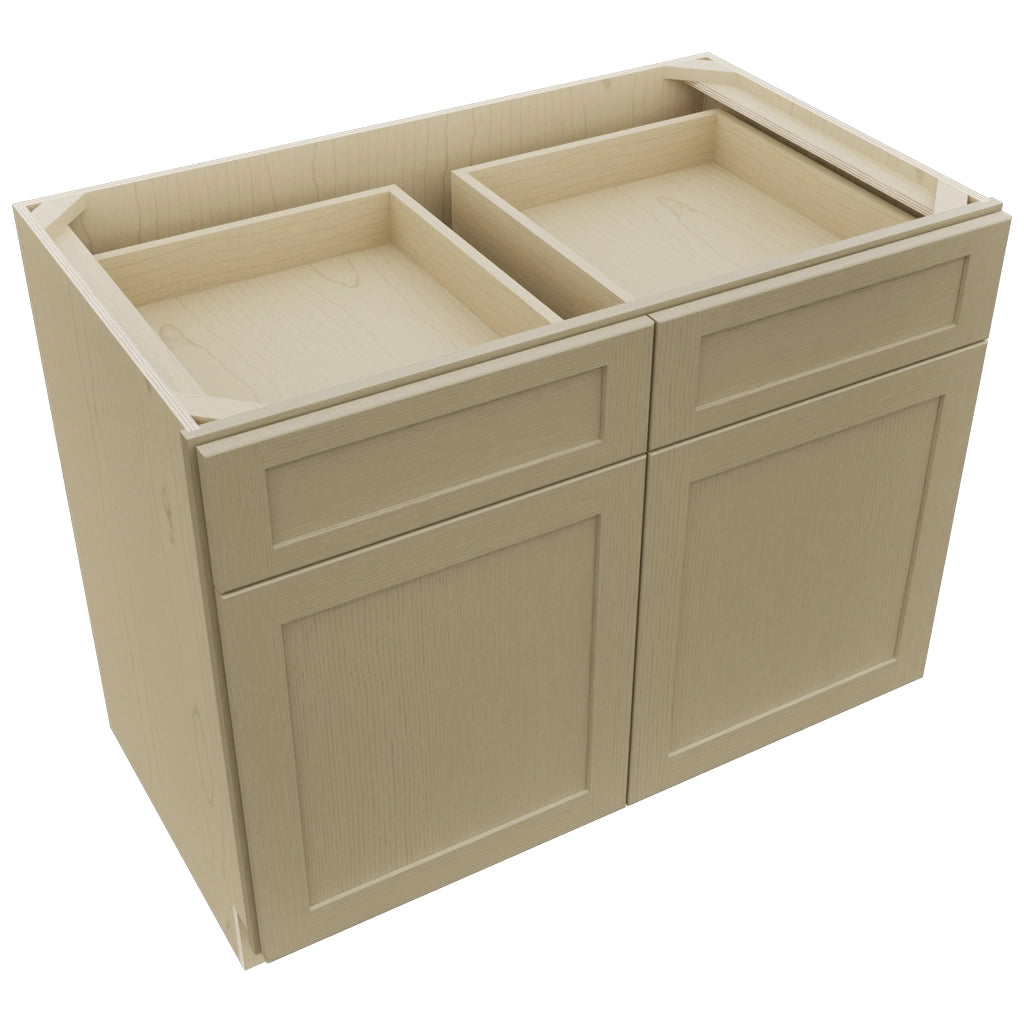 Fabuwood Galaxy Desert Oak B42 Base Standard Cabinet, Top View
