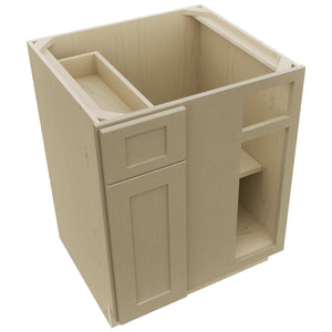 Fabuwood Galaxy Desert Oak BLB36/39 Base Corner Blind Cabinet, Top View