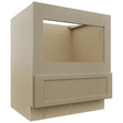 Fabuwood Galaxy Desert Oak BMC30 Base Microwave Cabinet, Front View