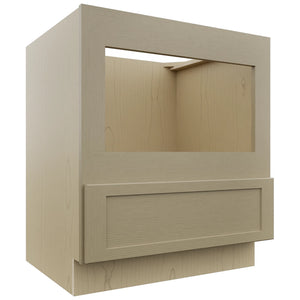 Fabuwood Galaxy Desert Oak BMC30 Base Microwave Cabinet, Front View