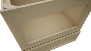 Fabuwood Galaxy Desert Oak BMC30 Base Microwave Cabinet, Detail View