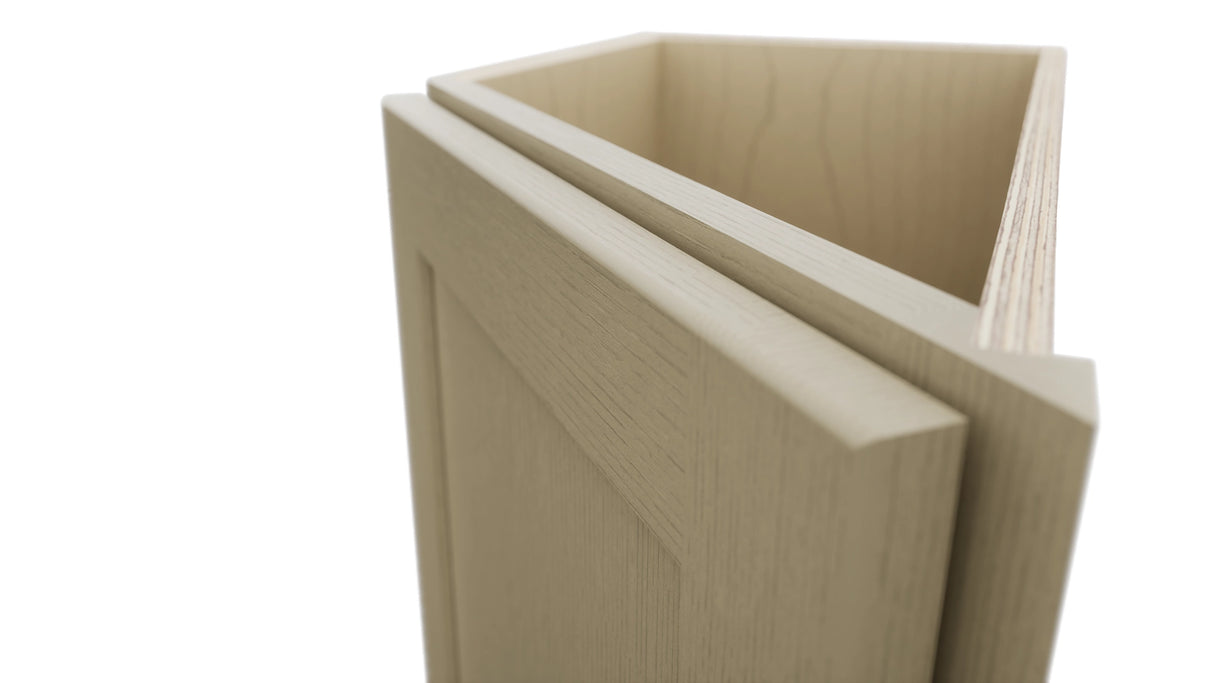 Fabuwood Galaxy Desert Oak BTL12 Base Transitional Cabinet, Detail View
