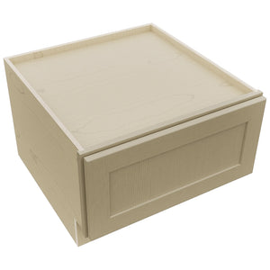Fabuwood Galaxy Desert Oak DBS24 Base Bench Seat Cabinet, Top View