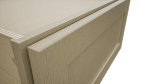 Fabuwood Galaxy Desert Oak DBS24 Base Bench Seat Cabinet, Detail View