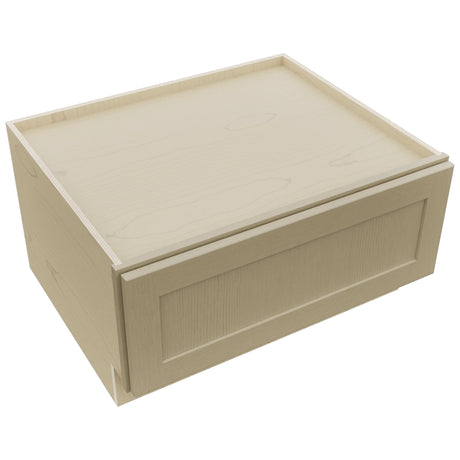 Fabuwood Galaxy Desert Oak DBS30 Base Bench Seat Cabinet, Top View