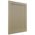 Fabuwood Galaxy Desert Oak DD W2130 DOOR Panel, Front View