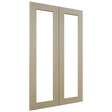 Fabuwood Galaxy Desert Oak DS DFG2439 Wall Prepped Door, Front View