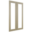 Fabuwood Galaxy Desert Oak DS DFG2442 Wall Prepped Door, Front View