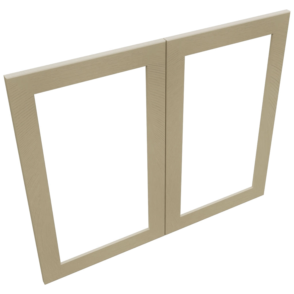 Fabuwood Galaxy Desert Oak DS DFG3630 Wall Prepped Door, Top View
