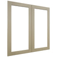 Fabuwood Galaxy Desert Oak DS DFG3636 Wall Prepped Door, Front View