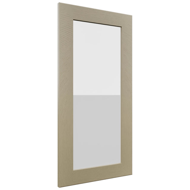 Fabuwood Galaxy Desert Oak DS GDW1530 Wall Glass Door, Front View