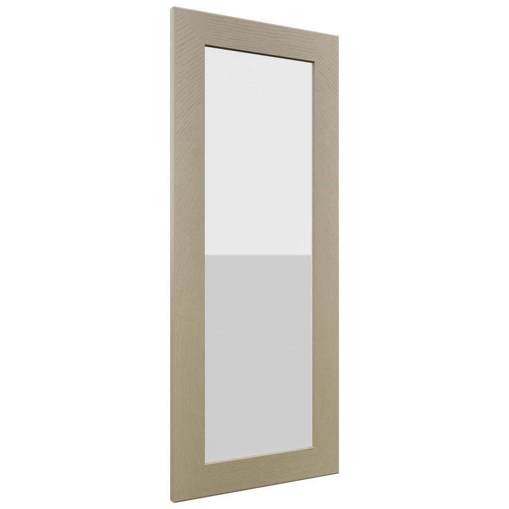 Fabuwood Galaxy Desert Oak DS GDW1536 Wall Glass Door, Front View