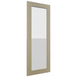 Fabuwood Galaxy Desert Oak DS GDW1539 Wall Glass Door, Front View