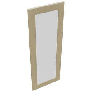 Fabuwood Galaxy Desert Oak DS GDW1539 Wall Glass Door, Top View