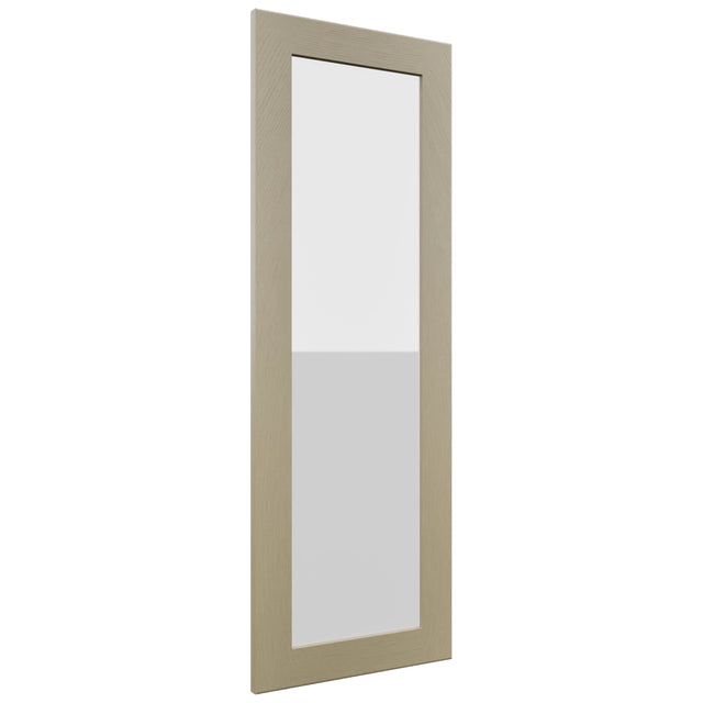 Fabuwood Galaxy Desert Oak DS GDW1542 Wall Glass Door, Front View