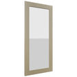 Fabuwood Galaxy Desert Oak DS GDW1839 Wall Glass Door, Front View